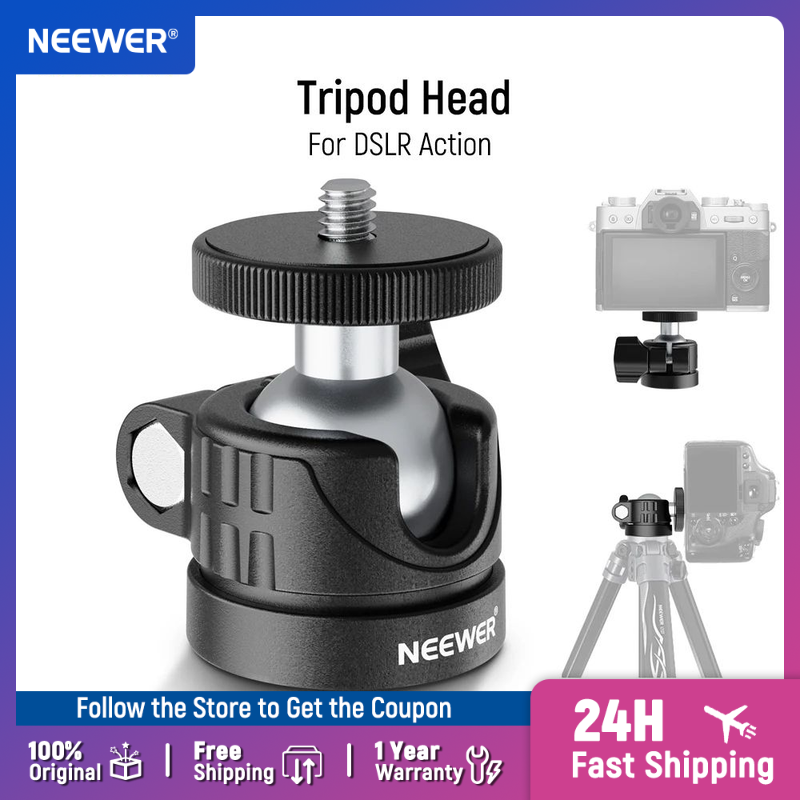 Photography Lighting Circle - NEEWER Mini Ball Head, ขาตั้งกล้องแบบพกพากล้อง Mount