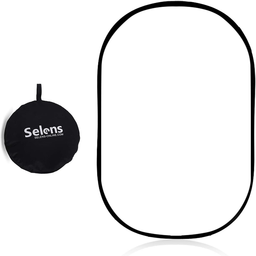 Photography Lighting Reflectors - Selens White Diffuser เครื่องกระจายแสงแบบพับได้ แผงกระจายแสง แผงสะท้อนแสง