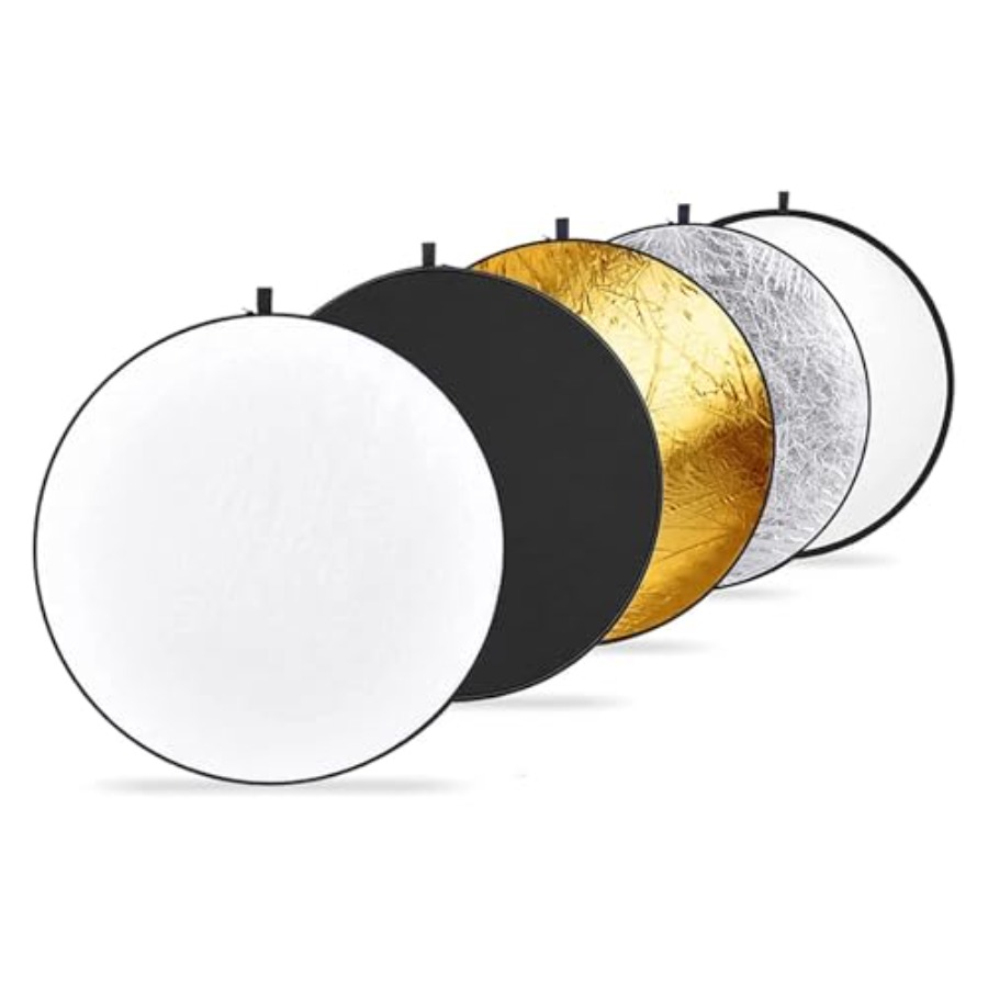 Reflector Disc Silver - แผ่นสะท้อนแสงขนาด 51 นิ้ว/130 เซนติเมตร 5 in