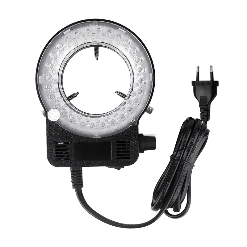 Photography Lighting Circle - ไฟวงแหวน LED สำหรับกล้องจุลทรรศน์ 56 ดวง สำหรับกล้องจุลทรรศน์สเตอริโอในอุตสาหกรรม