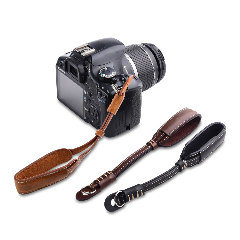 Nikon Camera D3500 - กล้องหนัง Hand Grip แหวนโลหะสายรัดข้อมือสําหรับ Canon EOS