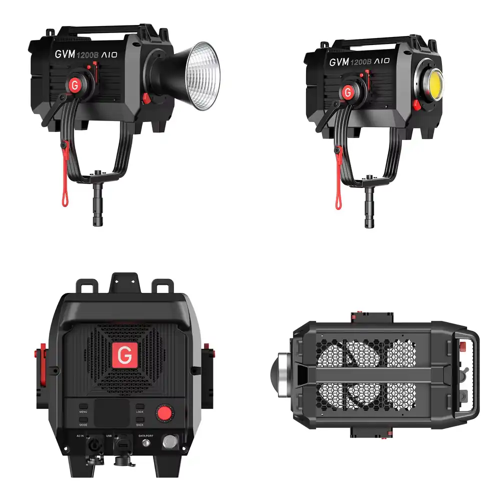 Photography Lighting Studio - ไฟสปอตไลท์วิดีโอ GVM SD1200B AIO 1200W สำหรับการถ่ายภาพ