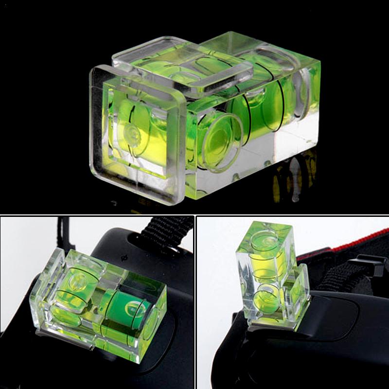 Macro Photography Lighting Kit - รองเท้าร้อนอเนกประสงค์3แกนปรับระดับ3D ระดับจิตวิญญาณของฟองสบู่แบบคงที่สำหรับอุปกรณ์กล้องถ่ายรูป Canon/Nikon/Pentax DSLR
