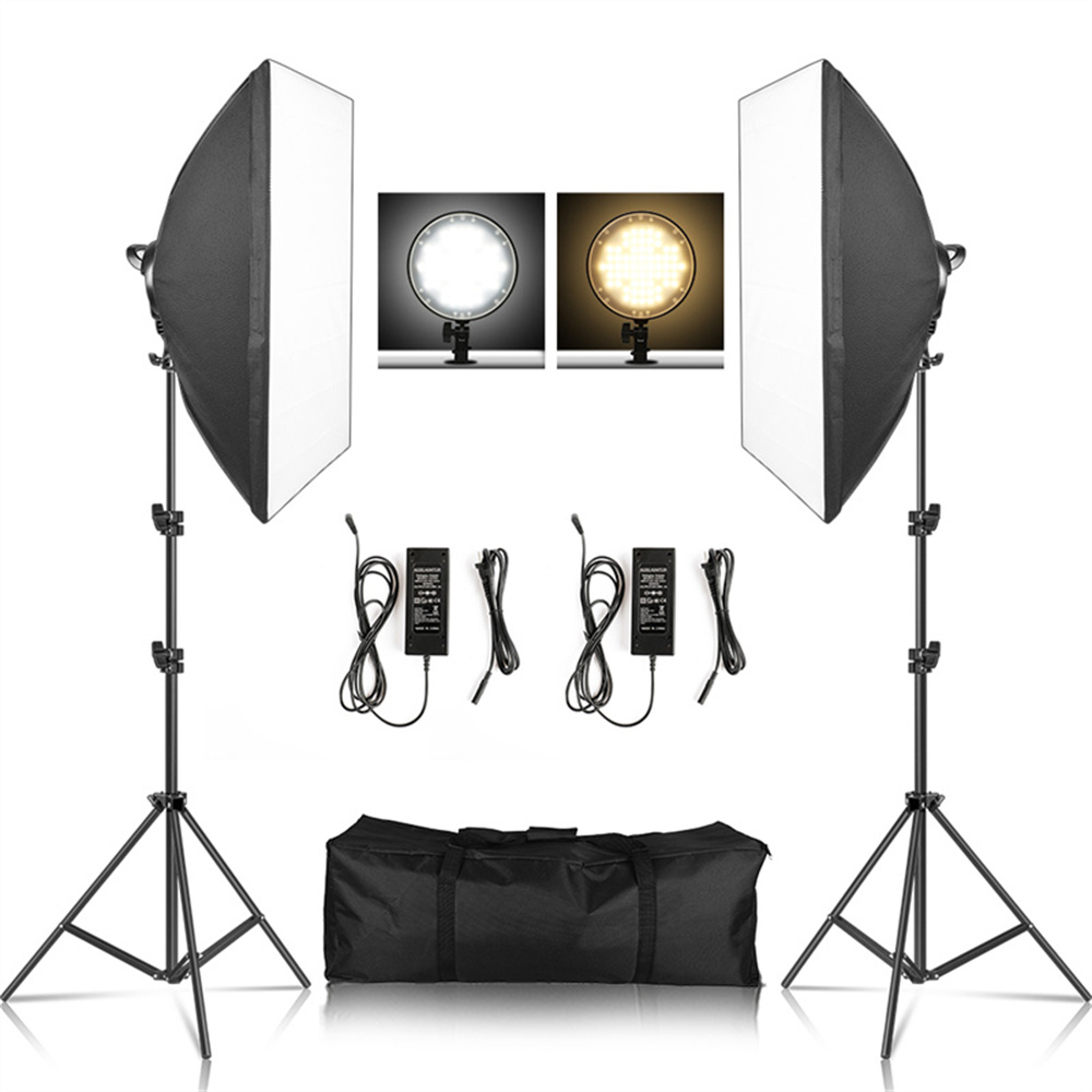 Macro Photography Lighting Kit - Softbox Light ชุดถ่ายภาพ Photo 2M Tripiod