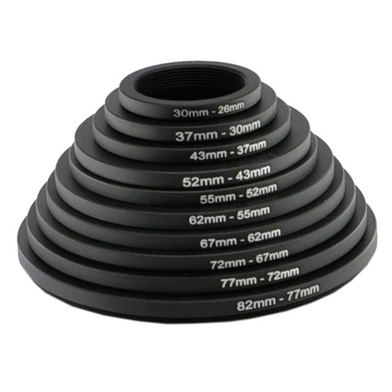 1pcs โลหะขั้นตอนลงแหวนเลนส์อะแ - Macro Photography Lighting Kit บทวิจารณ์และราคา