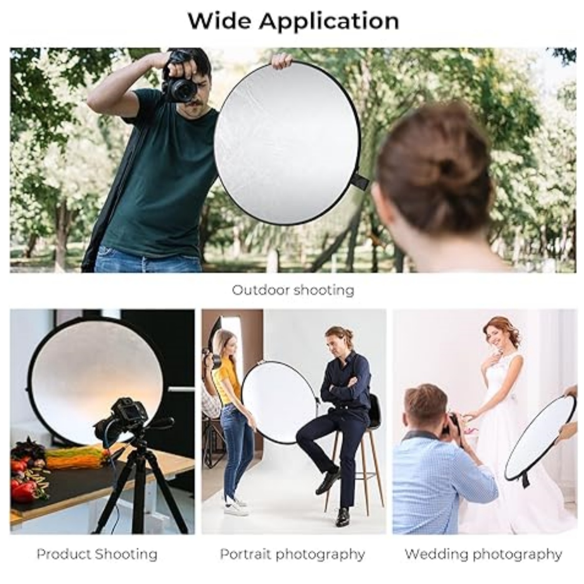 Huanyingbjb ตัวสะท้อนแสงแบบพกพ - Photography Lighting Reflectors บทวิจารณ์และราคา