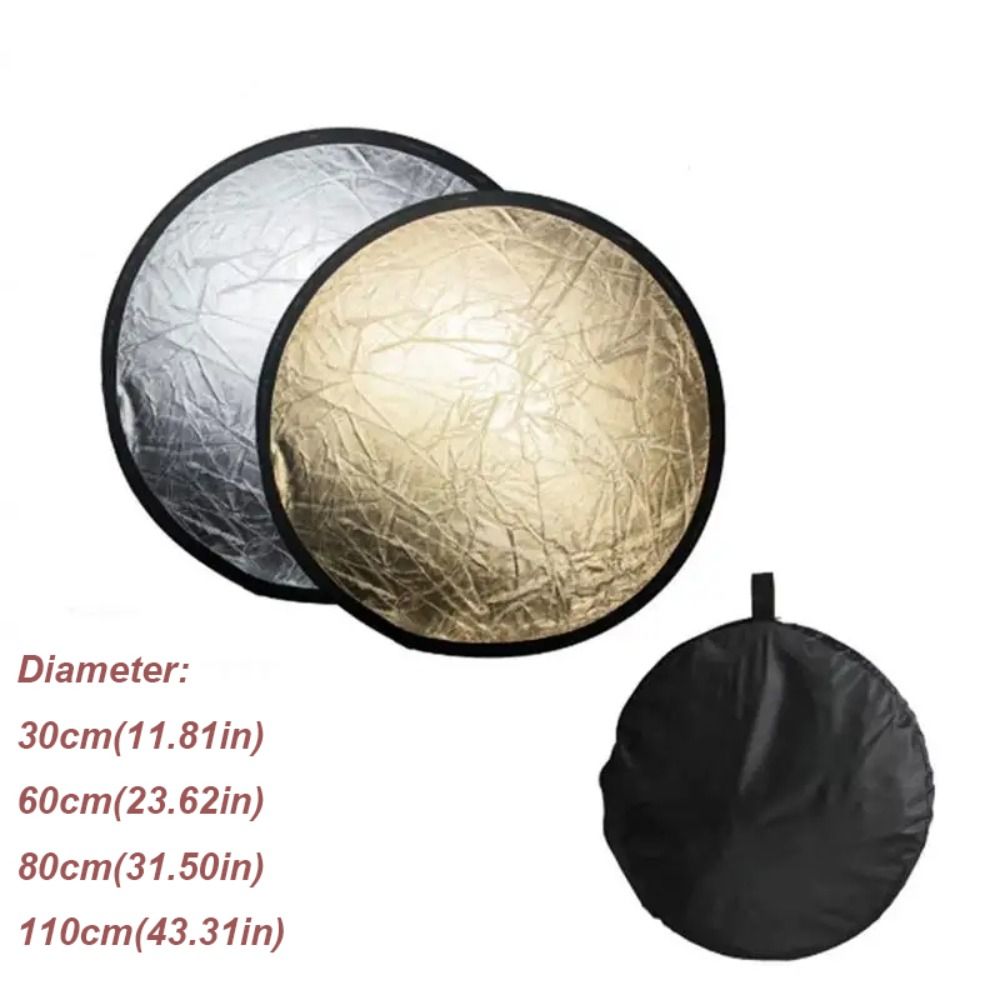 ตัวสะท้อนแสง30ซม. 60ซม. 80ซม.  - Photography Lighting Reflectors บทวิจารณ์และราคา