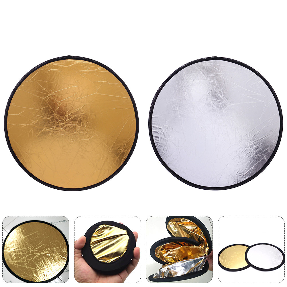แผ่นสะท้อนแสงสำหรับถ่ายภาพ 2 ช - Reflector Disc Silver บทวิจารณ์และราคา