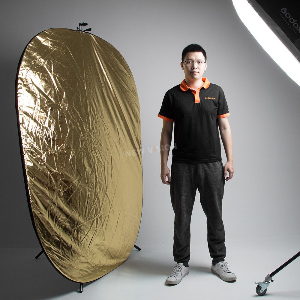 แผ่นสะท้อนแสง Godox 2in1 ขนาด  - Reflector Disc Silver บทวิจารณ์และราคา