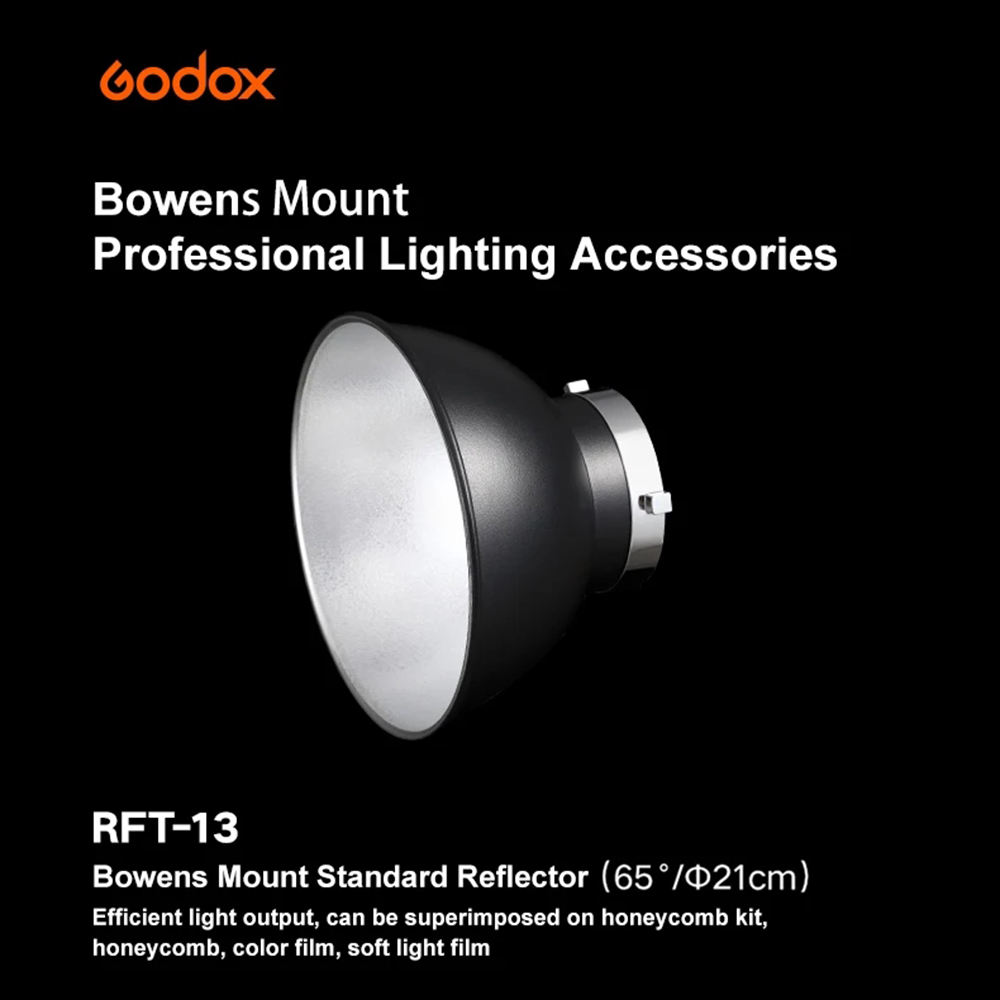 รีเฟลกเตอร์ Godox Bowens Mount - Macro Photography Lighting Kit บทวิจารณ์และราคา