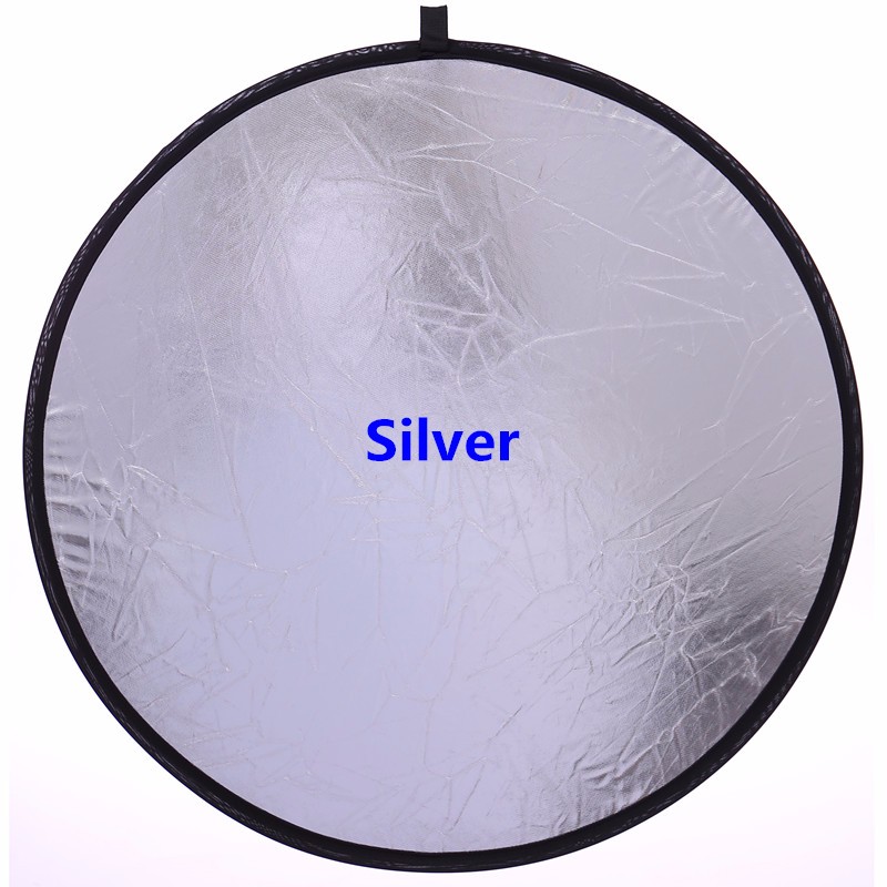 60 ซม.2in1 Handhold Multi พับแ - Reflector Disc Silver บทวิจารณ์และราคา