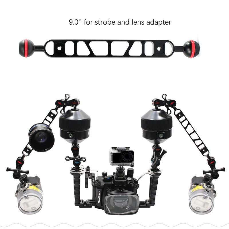 อะแดปเตอร์บอลอลูมิเนียมสำหรับด - Macro Photography Lighting Kit บทวิจารณ์และราคา