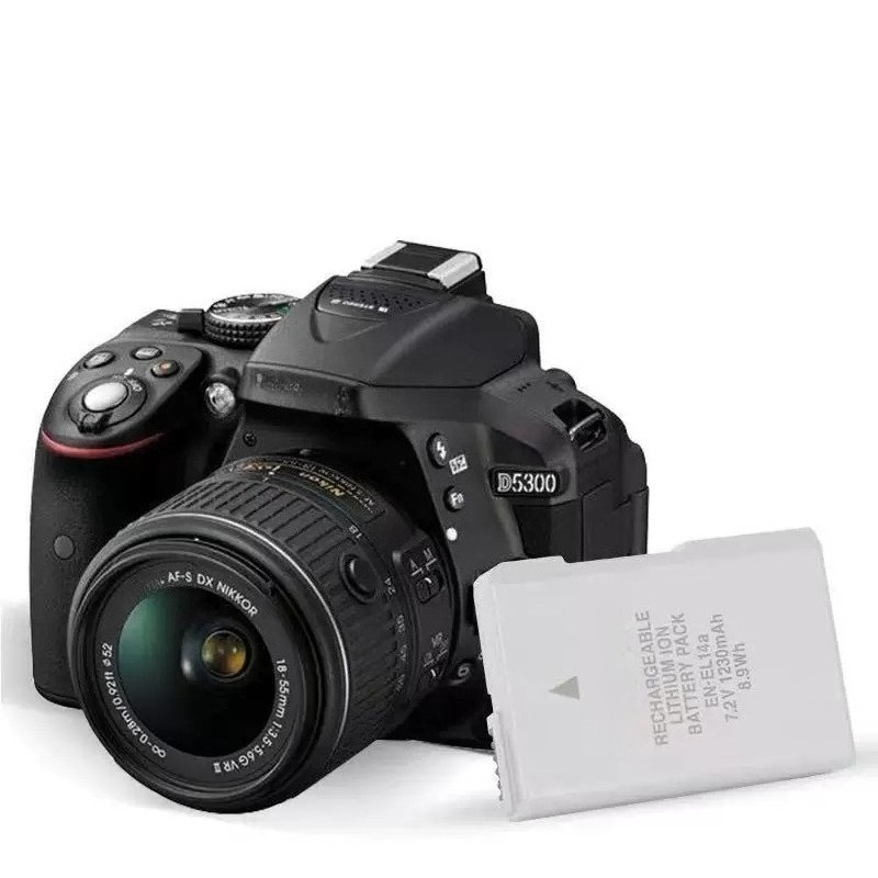 แบตเตอรี่กล้อง EN‑EL14A 1230mA - Nikon Camera D3500 บทวิจารณ์และราคา