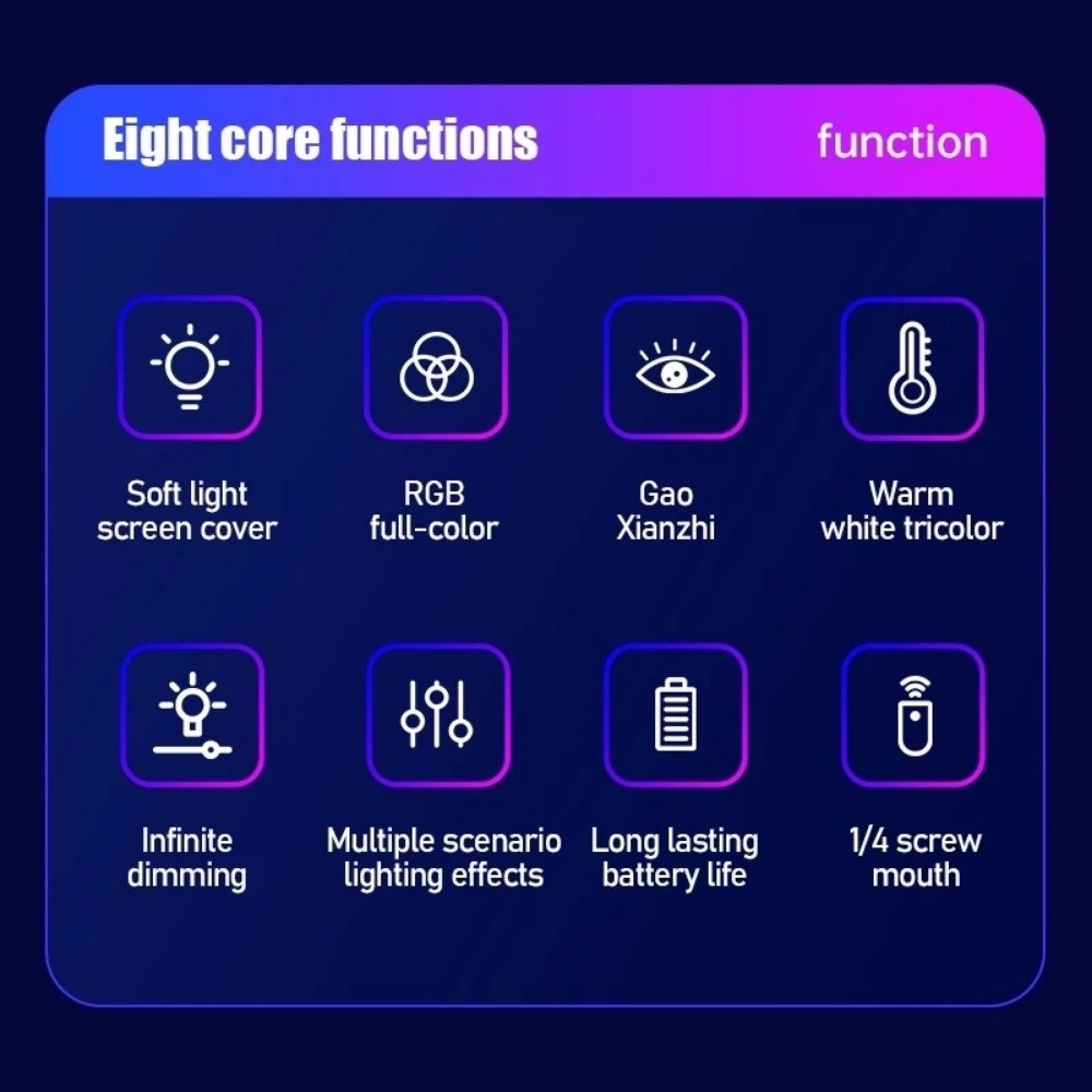 ไฟ LED RGB แบบมือถือ หลากสี ชา - Photography Lighting Studio บทวิจารณ์และราคา