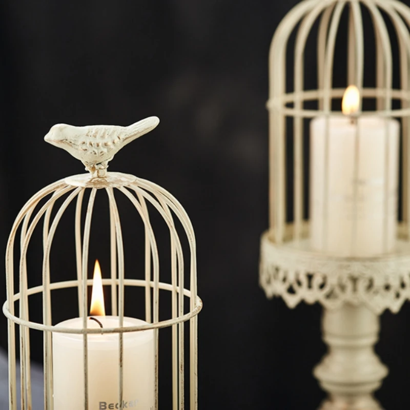เชิงเทียนทรงกรงนกสไตล์วินเทจ แ - Vintage Photography Lighting บทวิจารณ์และราคา