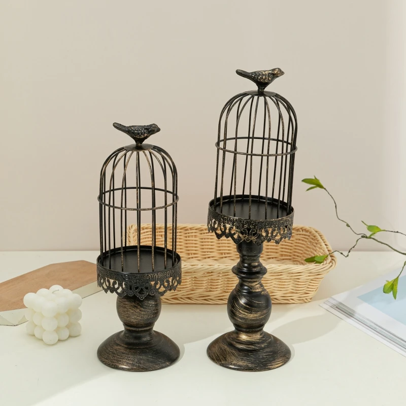 เชิงเทียนทรงกรงนกสไตล์วินเทจ แ - Vintage Photography Lighting บทวิจารณ์และราคา