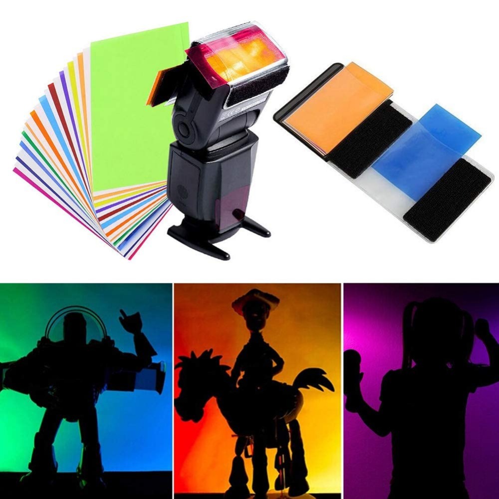 ชุดฟิลเตอร์เจลสำหรับแฟลชกล้อง  - Photography Lighting Kits บทวิจารณ์และราคา