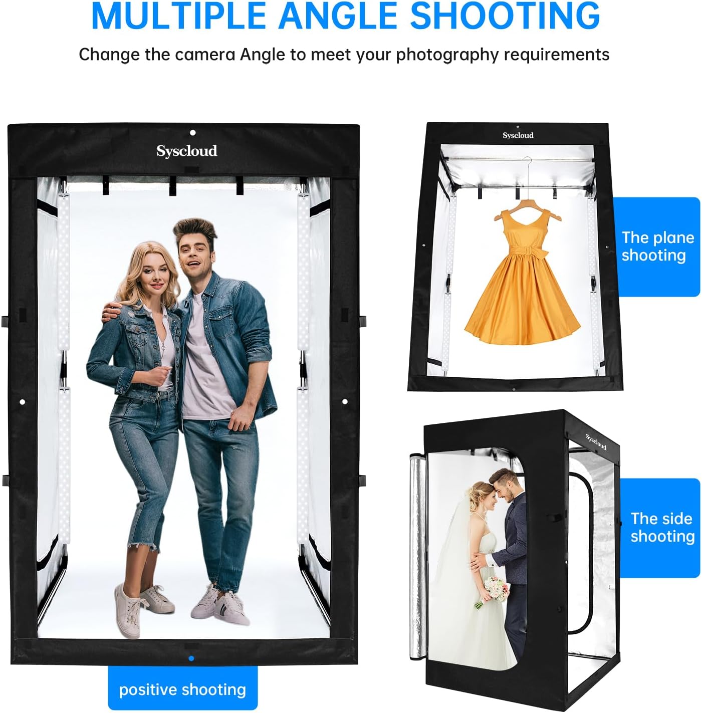 เต็นท์ถ่ายภาพพร้อมไฟ LED ปรับค - Photography Lighting Kits บทวิจารณ์และราคา