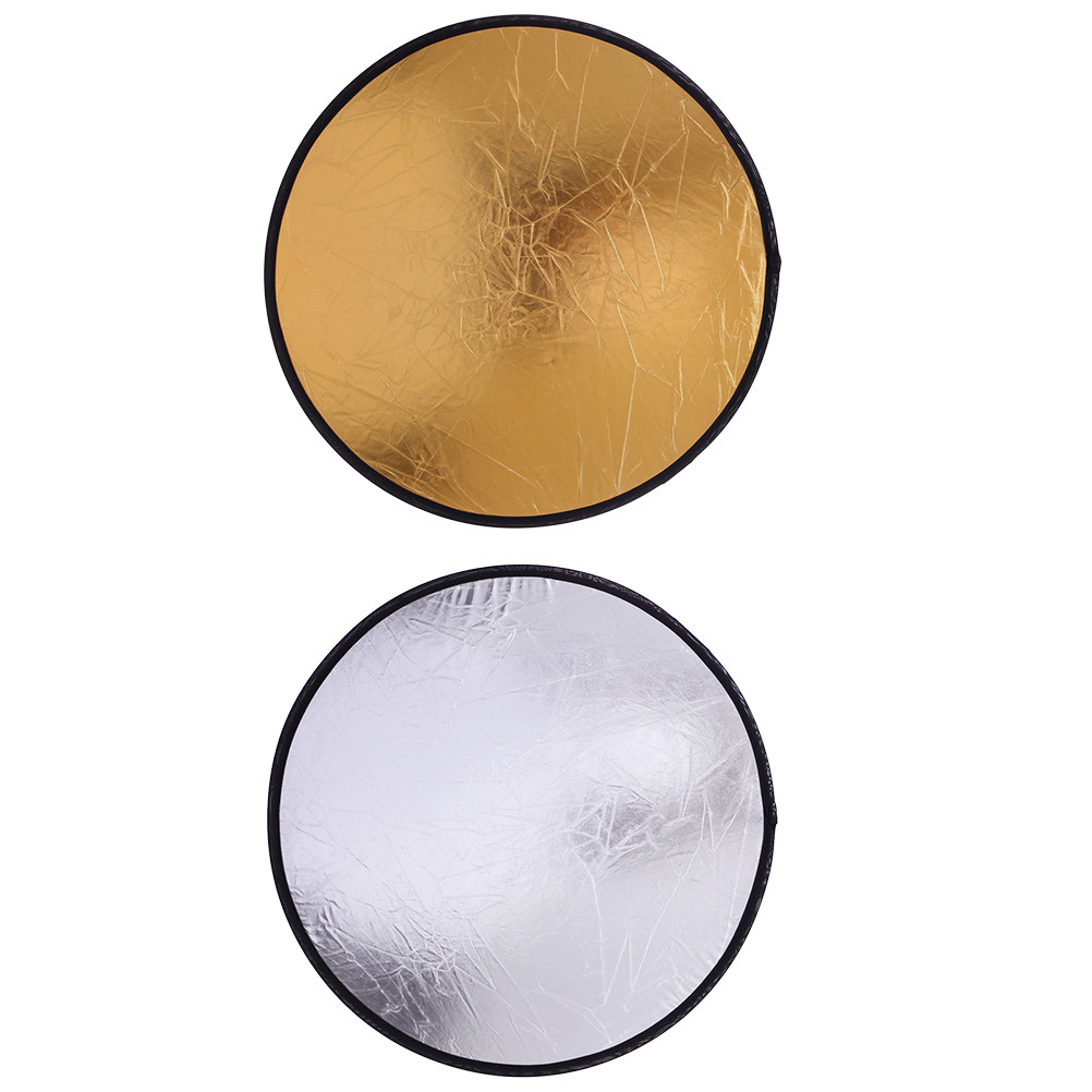 แผ่นสะท้อนแสงสำหรับถ่ายภาพแบบพ - Reflector Disc Silver บทวิจารณ์และราคา