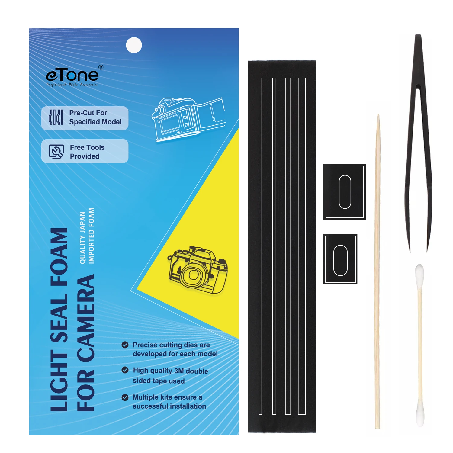 ETone Pre-Cut Light Seal ปะเก็ - Vintage Photography Lighting บทวิจารณ์และราคา