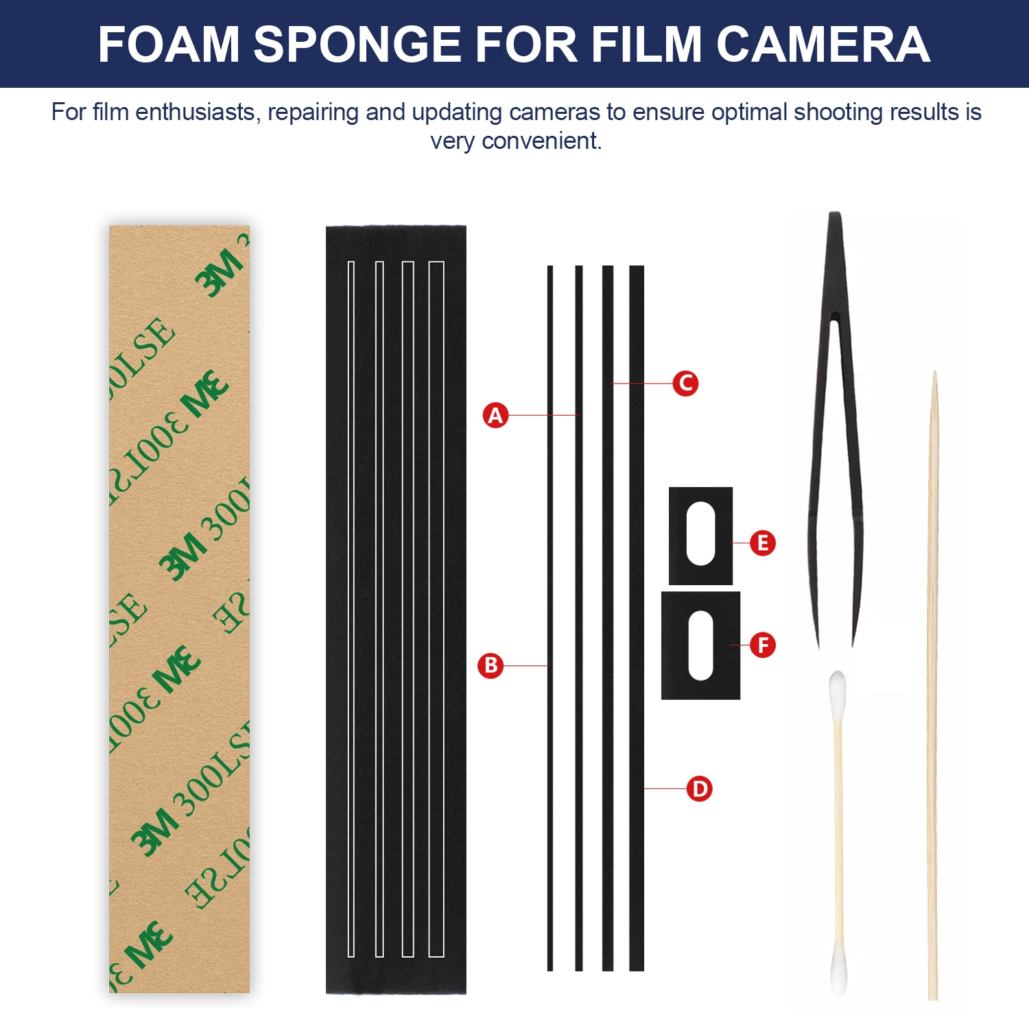 ETone Pre-Cut Light Seal ปะเก็ - Vintage Photography Lighting บทวิจารณ์และราคา